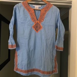 Thin v-neck tunic